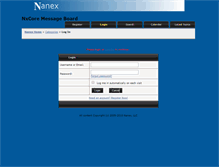 Tablet Screenshot of nxcore.websitetoolbox.com