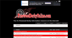 Desktop Screenshot of pinewoodderby.websitetoolbox.com