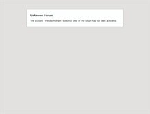 Tablet Screenshot of friendsoffulham.websitetoolbox.com