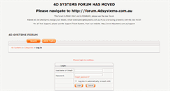 Desktop Screenshot of 4d.websitetoolbox.com