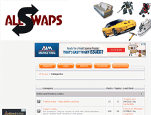 Tablet Screenshot of allswaps.websitetoolbox.com
