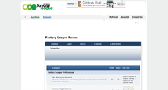 Desktop Screenshot of fantasyleague.websitetoolbox.com