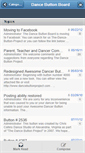 Mobile Screenshot of dancebutton.websitetoolbox.com