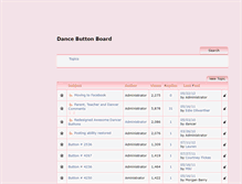 Tablet Screenshot of dancebutton.websitetoolbox.com