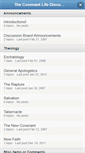 Mobile Screenshot of covenantlife.websitetoolbox.com