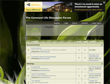 Tablet Screenshot of covenantlife.websitetoolbox.com