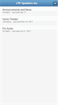 Mobile Screenshot of jtrspeakers.websitetoolbox.com